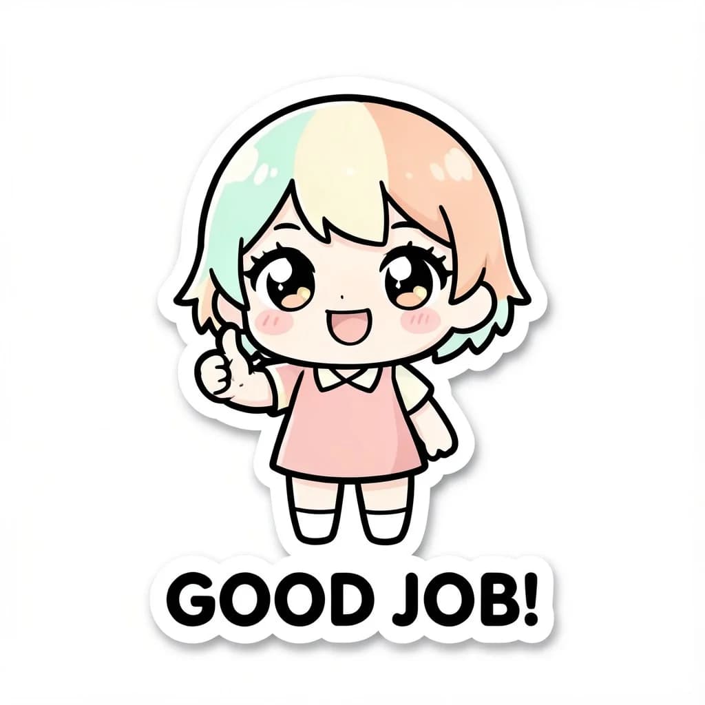Thumbs Up Sticker by @gootaku — made in Gootaku