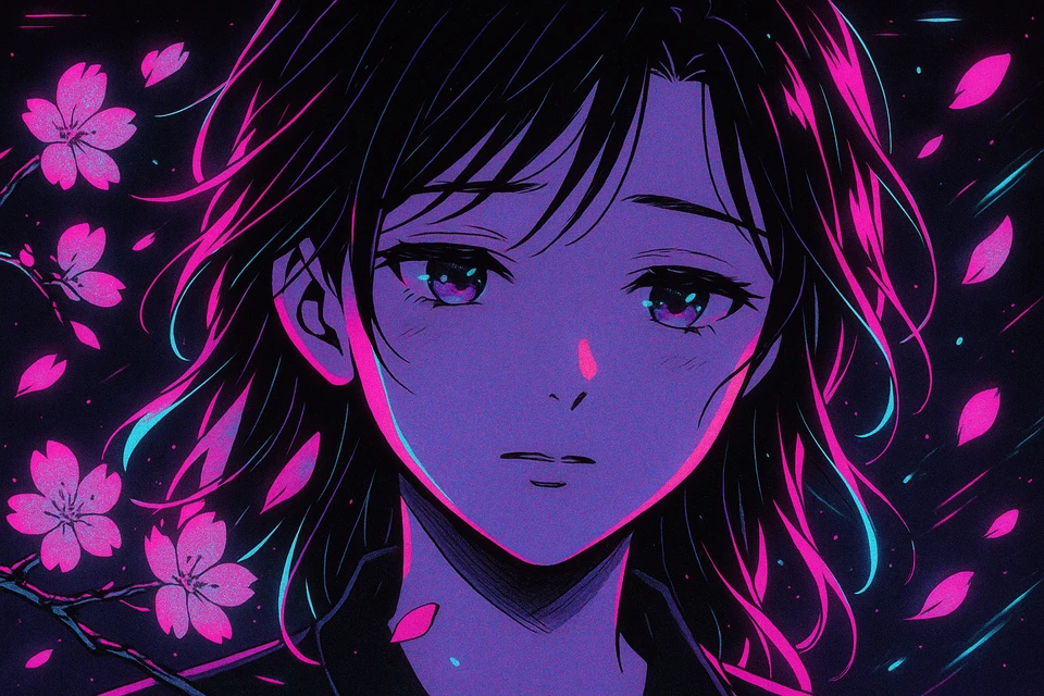 AI-generated manga character panel created in Gootaku