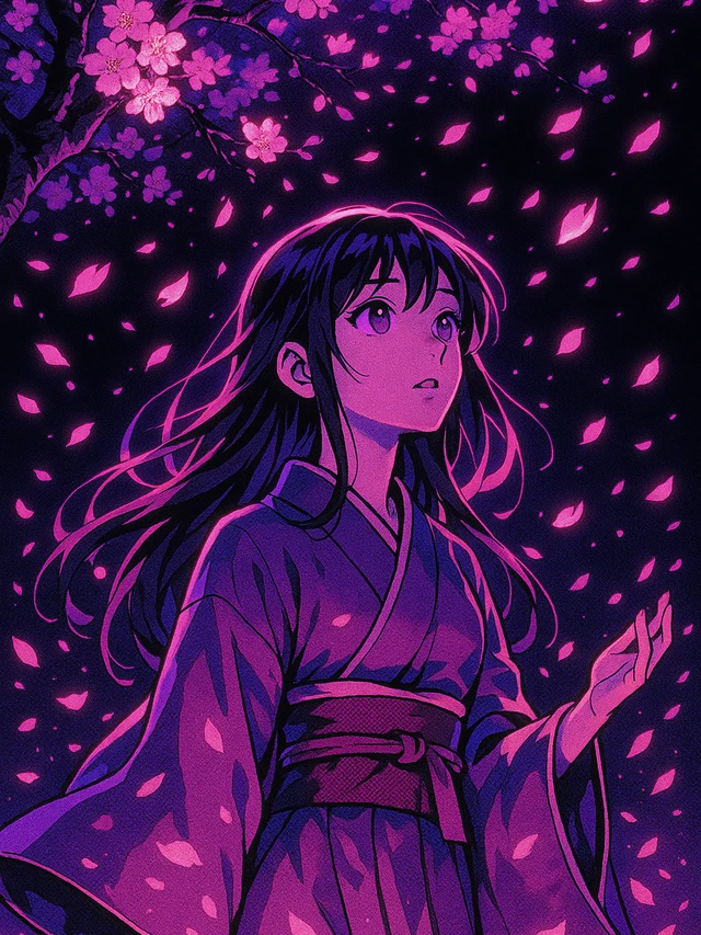 HANAMI — AI-generated manga art created in Gootaku